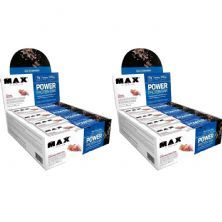 Kit 2X Power Protein Bar - 12 unidades 41g Morango Sensation - Max Titanium