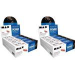Kit 2X Power Protein Bar - 12 unidades 41g Morango Sensation - Max Titanium