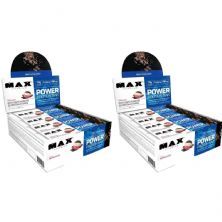 Kit 2X Power Protein Bar - 12 Unidades 41g Napolitano - Max Titanium