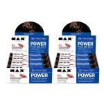 Kit 2X Power Protein Bar - 8 unidades 90g Morango Sensation - Max Titanium