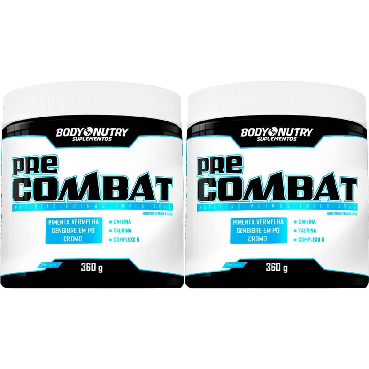 Kit 2X Pre Combat - 360g Ma�� Verde - Body Nutry Suplementos