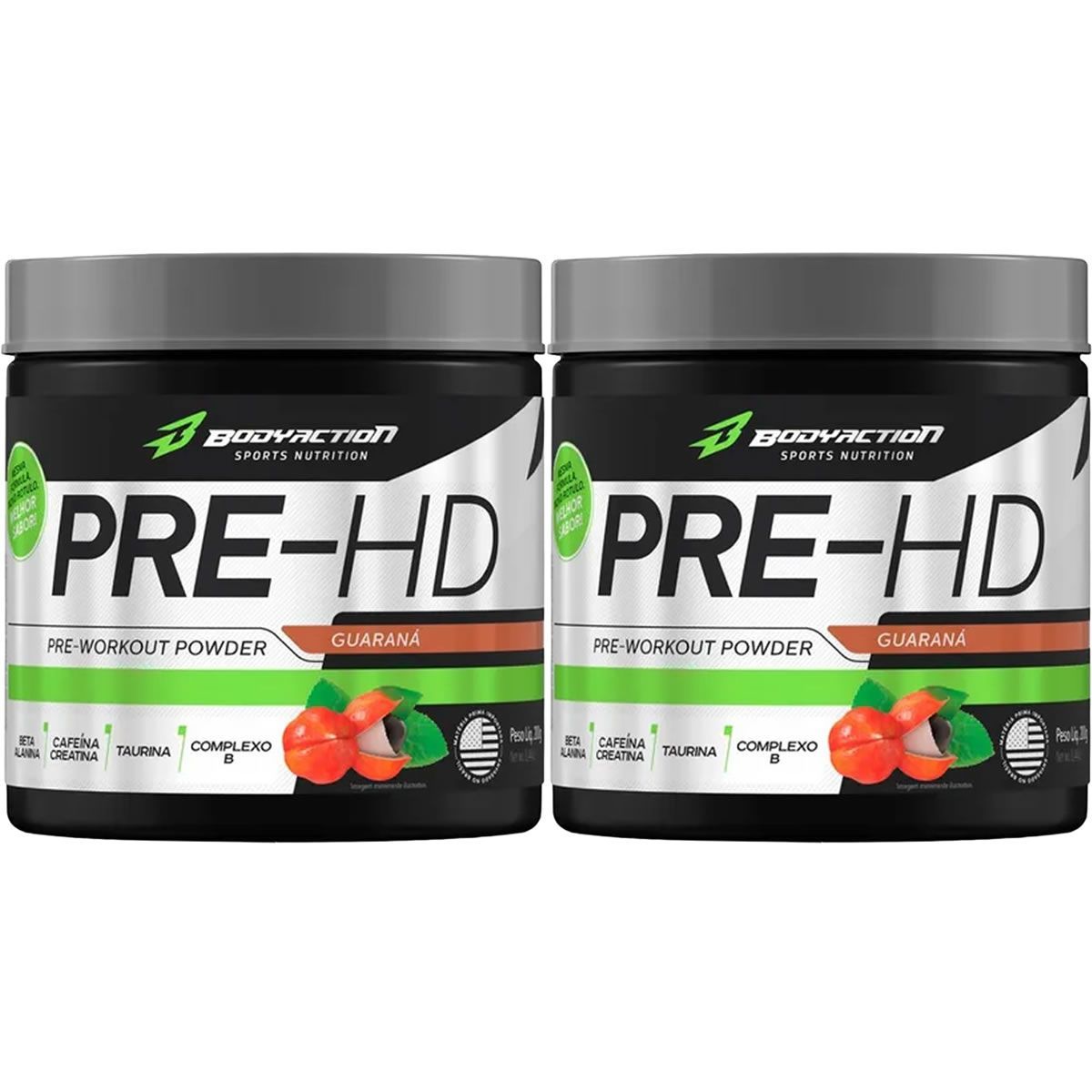Kit 2X Pre-HD - 200g Guaran� - BodyAction