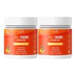 Kit 2X Pr�-Treino Caffeine Free - 300g Frutas Amarelas - Bigens