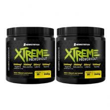 Kit 2X Pr�-treino Xtreme - 240g Abacaxi com Hortel� - NewNutrition