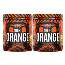 Kit 2X Pre Workout Agent Orange - 250g Abacaxi com Gengibre - New Millen