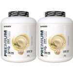 Kit 2X Premium 2w Whey - 2000g Baunilha - Nutrata