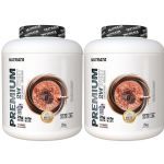 Kit 2X Premium 2w Whey - 2000g Double Chocolate - Nutrata