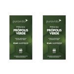 Kit 2X Premium Pr�polis Verde - 60 C�psulas - Puravida