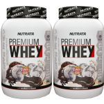Kit 2X Premium Whey - 900g Cookies & Cream - Nutrata