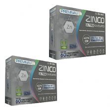 Kit 2X Previnavit C Zinco Quelato Ultra Concentrado - 60 Comprimidos Microtabs - IDN Labs