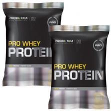 Kit 2X Pro Whey Protein Super Formula - 500g Baunilha - Probi�tica