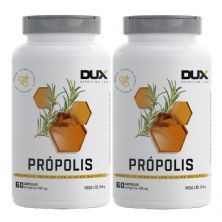 Kit 2X Pr�polis Com Alho - 60 c�psulas - Dux Nutrition