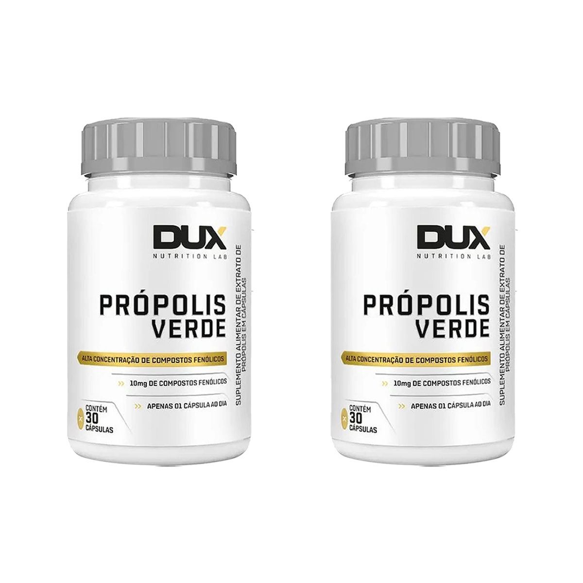 Kit 2X Pr�polis Verde - 30 C�psulas - Dux Nutrition
