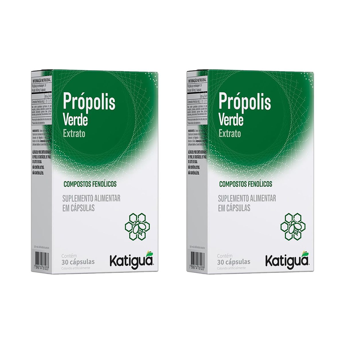 Kit 2X Prop�lis Verde - 30 C�psulas - Katigu�