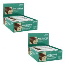 Kit 2X Protein Bar - 12 Unidades 60g Chocolate e Coco - Dux Nutrition