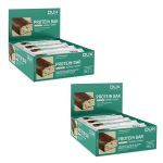 Kit 2X Protein Bar - 12 Unidades 60g Chocolate e Coco - Dux Nutrition