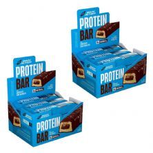 Kit 2X Protein Bar - 12 Unidades de 55g Chocolate Com Baunilha - Bodyaction