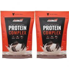 Kit 2X Protein Complex - 1800g Refil Cookies e Cream - New Millen