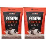 Kit 2X Protein Complex - 1800g Refil Cookies e Cream - New Millen
