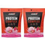 Kit 2X Protein Complex - 1800g Refil Iogurte de Morango - New Millen