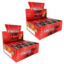 Kit 2X Protein Crisp Bar - 12 Unidades 45g Cookies And Cream - IntegralM�dica