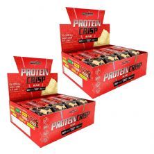 Kit 2X Protein Crisp Bar - 12 Unidades 45g Duo Crunch - IntegralM�dica