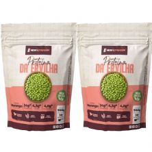 Kit 2X Prote�na da Ervilha - 900g Refil Morango - NewNutrition