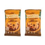 Kit 2X Proteina de Amendoim - 1 Unidade 40g Cappuccino - AmendoPr�