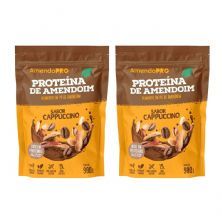 Kit 2X Proteina de Amendoim - 900g Refil Cappuccino - AmendoPro