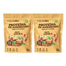 Kit 2X Proteina de Amendoim - 900g Refil Natural - AmendoPro