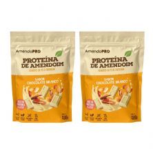 Kit 2X Prote�na de Amendoim - Refil 400g Chocolate Branco - AmendoPro