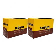 Kit 2X Proteina em P� - 12 Unidades 28g Chocolate - U�vo
