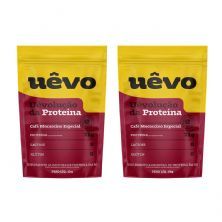 Kit 2X Prote�na U�vo -1000g Refil Caf� Mocaccino - U�vo