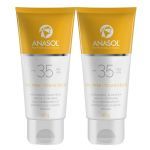Kit 2X Protetor Solar Facial Toque Seco - 60g FPS 35 - Anasol