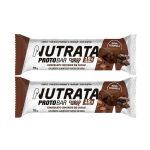 Kit 2X Proto Bar Choco Whey - 1 Unidade de 70g Chocolate com Nibs de Cacau - Nutrata