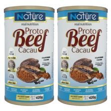 Kit 2X Proto Beef Cacau - 70% Cacao 420g - Nature