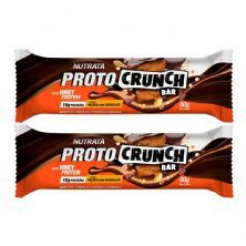 Kit 2X Proto Crunch Bar - 1  Barra de 60g Pa�oca com Chocolate - Nutrata
