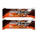 Kit 2X Proto Crunch Bar - 1  Barra de 60g Pa�oca com Chocolate - Nutrata