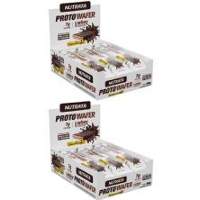 Kit 2X Proto Wafer - 12 Unidades De 30g Chocolate - Nutrata