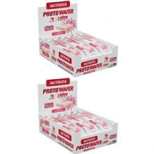 Kit 2X Proto Wafer - 12 Unidades De 30g Morango - Nutrata