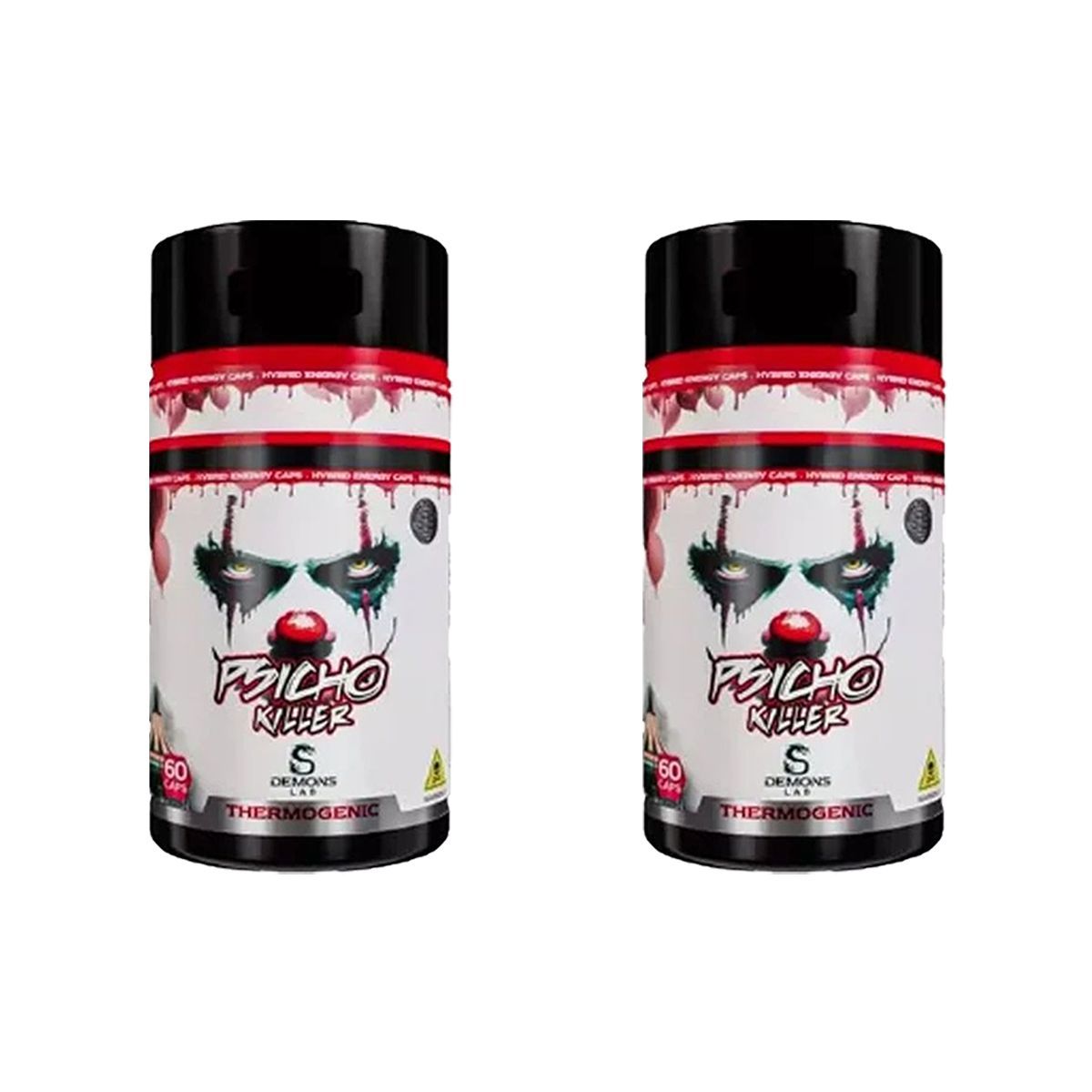Kit 2X Psicho Killer - 60 C�psulas - Demons Lab