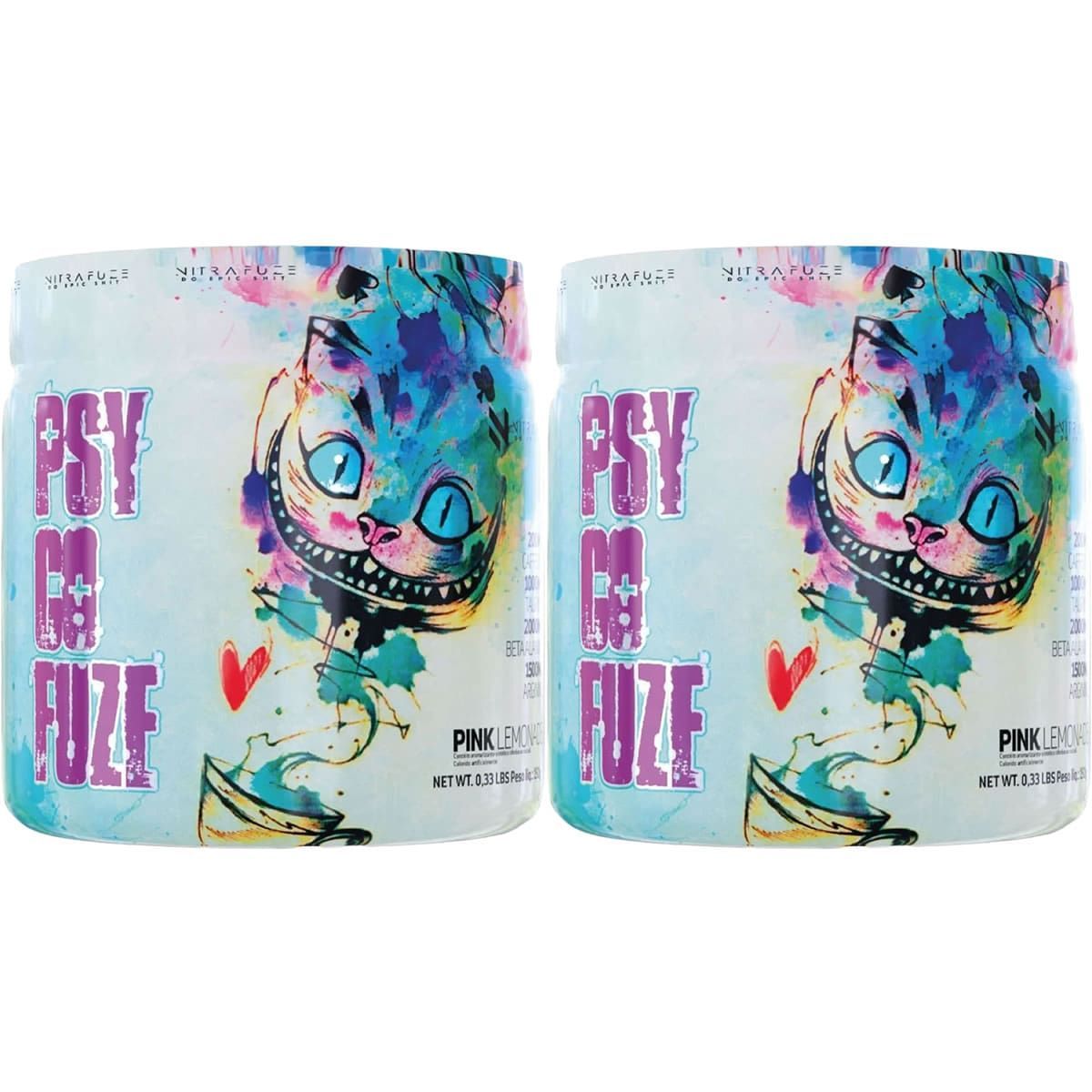 Kit 2X Psycofuze - 150g Pink Lemonade - Under Labz