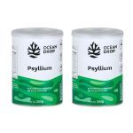 Kit 2X Psyllium em P� - 300g Sabor Natural - Ocean Drop