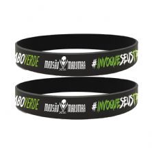 Kit 2X Pulseira de Silicone - Diabo Verde - FTW