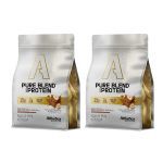 Kit 2X Pure Blend 100% Protein Lacto-free - 907g Refil Creme de Avel� - Atlh�tica Nutrition