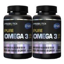Kit 2X Pure Omega 3 TG - 60 C�psulas - Probi�tica