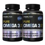 Kit 2X Pure Omega 3 TG - 60 C�psulas - Probi�tica