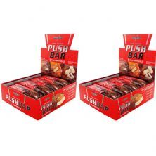 Kit 2X Push Bar Protein - 8 Unidades 60g Double Chocolate - IntegralM�dica