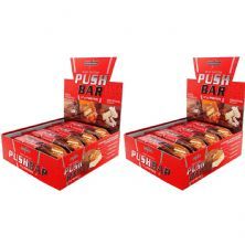 Kit 2X Push Bar Protein - 8 Unidades 60g Peanut Caramel - IntegralM�dica