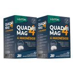 Kit 2X QUADRIMAG 4 Magn�sios - 60 Comprimidos - Lauton Nutrition